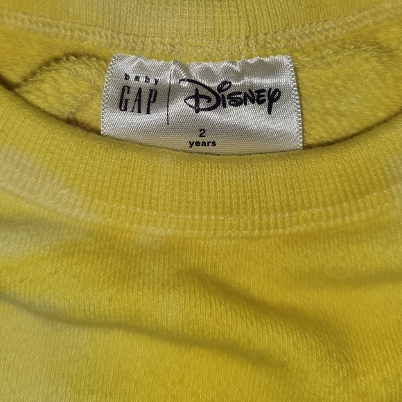 BabyGap Disney Mickey Mouse Tie-Dye Print Crewneck Sweatshirt Size 2T EUC - Picture 9 of 9